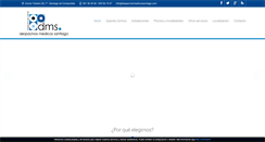Desktop Screenshot of despachosmedicossantiago.com